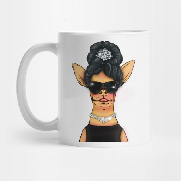 Hepburn Chihuahua by DakiPukiTeeStudio